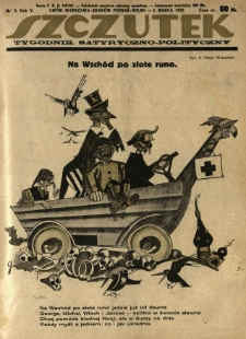 Szczutek : tygodnik satyryczno-polityczny. 1922.03.02 R.5 Nr9