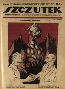 Szczutek : tygodnik satyryczno-polityczny. 1922.06.29 R.5 Nr26