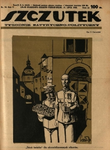 Szczutek : tygodnik satyryczno-polityczny. 1922.07.27 R.5 Nr30