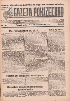 Gazeta Powszechna 1932.10.28 R.14 Nr249