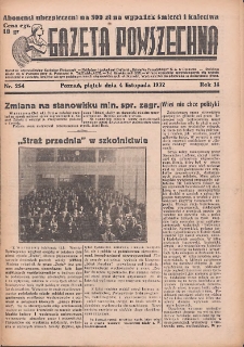 Gazeta Powszechna 1932.11.04 R.14 Nr254