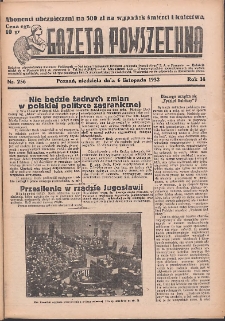 Gazeta Powszechna 1932.11.06 R.14 Nr256
