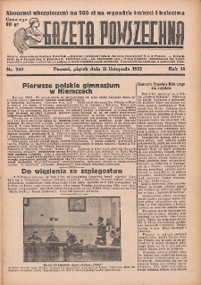 Gazeta Powszechna 1932.11.11 R.14 Nr260