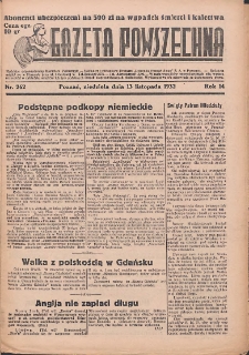 Gazeta Powszechna 1932.11.13 R.14 Nr262
