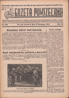 Gazeta Powszechna 1932.11.17 R.14 Nr265
