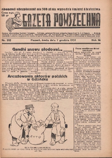 Gazeta Powszechna 1932.12.07 R.14 Nr282