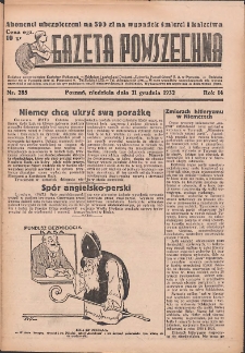 Gazeta Powszechna 1932.12.11 R.14 Nr285