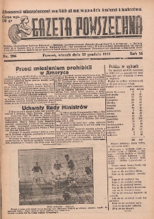 Gazeta Powszechna 1932.12.13 R.14 Nr286