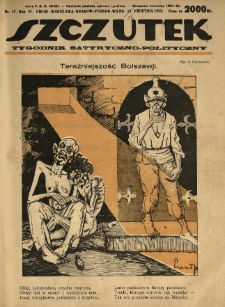 Szczutek : tygodnik satyryczno-polityczny. 1923.04.26 R.6 Nr17