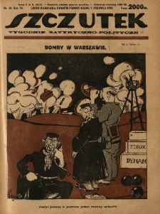 Szczutek : tygodnik satyryczno-polityczny. 1923.06.07 R.6 Nr23