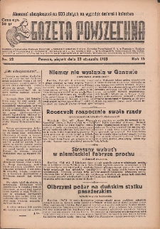Gazeta Powszechna 1933.01.27 R.15 Nr22
