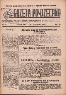 Gazeta Powszechna 1933.01.31 R.15 Nr25