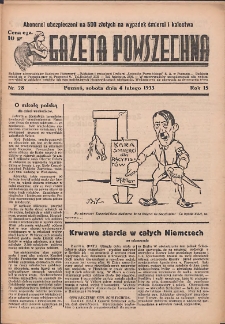 Gazeta Powszechna 1933.01.04 R.15 Nr28