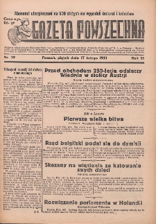 Gazeta Powszechna 1933.02.17 R.15 Nr39