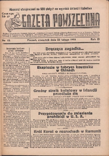 Gazeta Powszechna 1933.02.23 R.15 Nr44