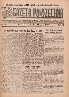 Gazeta Powszechna 1933.03.12 R.15 Nr59
