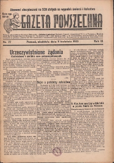 Gazeta Powszechna 1933.04.02 R.15 Nr77