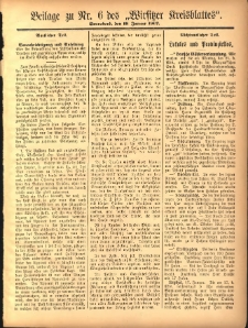 Beilage zu Nr.6 des „Wirsitzer Kreisblattes” 1907.01.19