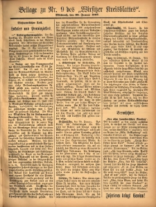 Beilage zu Nr.9 des „Wirsitzer Kreisblattes” 1907.01.30
