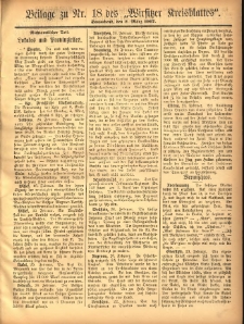 Beilage zu Nr.18 des „Wirsitzer Kreisblattes” 1907.03.02