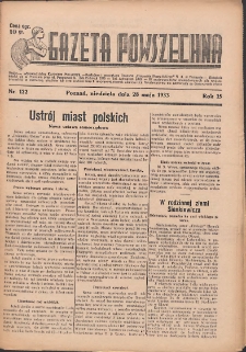 Gazeta Powszechna 1933.05.28 R.15 Nr122