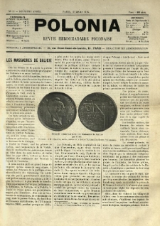 Polonia : revue hebdomadaire polonaise. 1915.03.13 Nr11