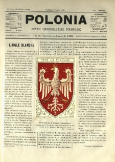 Polonia : revue hebdomadaire polonaise. 1915.03.27 Nr13