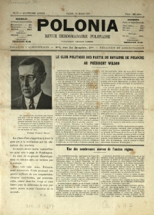 Polonia : revue hebdomadaire polonaise. 1917.03.31 Nr13