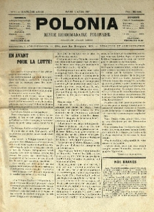 Polonia : revue hebdomadaire polonaise. 1917.04.07 Nr14