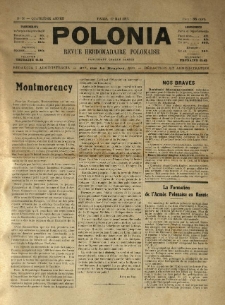 Polonia : revue hebdomadaire polonaise. 1917.05.19 Nr20