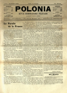 Polonia : revue hebdomadaire polonaise. 1917.08.25 Nr34