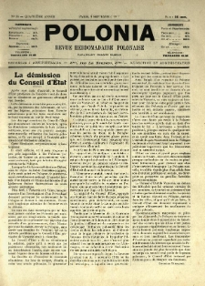 Polonia : revue hebdomadaire polonaise. 1917.09.08 Nr36