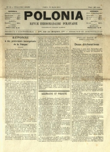 Polonia : pismo tygodniowe polskie. 1918.03.23 Nr12