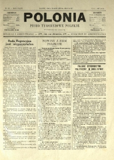 Polonia : pismo tygodniowe polskie. 1918.04.20 Nr16