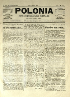 Polonia : pismo tygodniowe polskie. 1918.05.04 Nr18