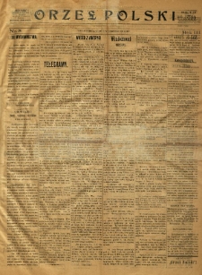 Orzeł Polski organ urzędowy I Kompanii Wolnych Polskich Strzelc&oacute;w Kazimierza Pułaskiego. 1896.08.07 R.3 Nr36