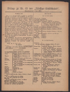 Beilage zu Nr.65 des „Wirsitzer Kreisblattes” 1909.06.05