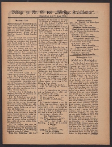 Beilage zu Nr.68 des „Wirsitzer Kreisblattes” 1909.06.12