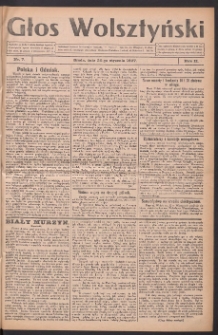 Głos Wolsztyński 1927.01.26 R.2 Nr7