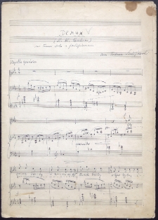 Demon : na tenor solo z fortepianem