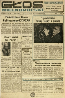 Głos Wielkopolski. 1978.09.30-10.01 R.34 nr223 Wyd.A