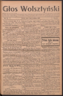 Głos Wolsztyński 1927.09.17 R.2 Nr74