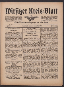 Wirsitzer Kreis-Blatt: Amtliches Publikationsorgan für den Kreis Wirsitz 1910.09.10 Jg.66 Nr106
