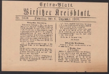 Wirsitzer Kreis-Blatt: Amtliches Publikationsorgan für den Kreis Wirsitz 1910.12.06 Jg.66 Nr143a Extra-Blatt