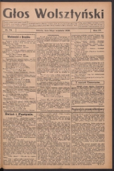 Głos Wolsztyński 1929.09.14 R.4 Nr74