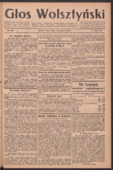 Głos Wolsztyński 1929.11.13 R.4 Nr91