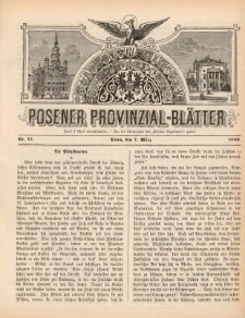 Posener Provinzial-Bl&auml;tter 1880.03.07 Nr11