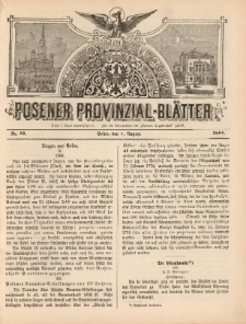 Posener Provinzial-Bl&auml;tter 1881.07.31 Nr31
