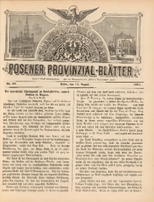 Posener Provinzial-Bl&auml;tter 1881.08.14 Nr33