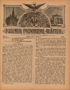 Posener Provinzial-Bl&auml;tter 1892.02.07 Nr6